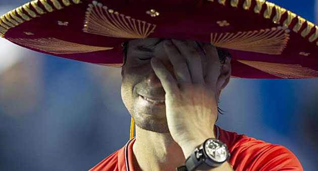 David Ferrer, tras ganar el torneo de Acapulco / AFP