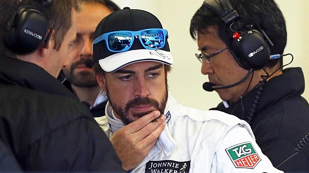 Fernando Alonso, asintomtico
