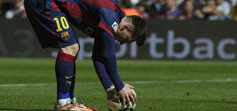 <b>Vdeo:</b> Toda la secuencia del penalti y expulsin de Tito, el fallo de Messi y el posterior gol / Mediapro