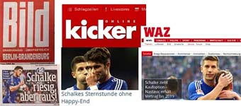 La prensa alemana destaca coraje del Schalke
