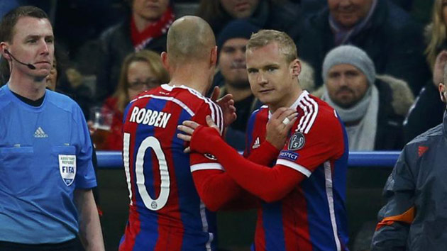 Robben y Ribry acabaron lesionados
