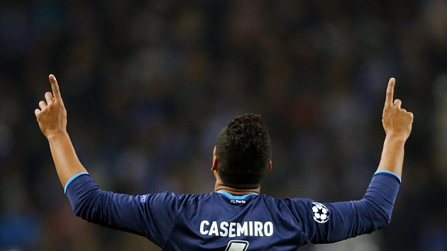 Casemiro celebra un gol. Foto: RTRPIX