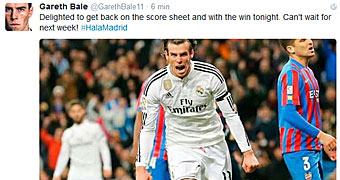 Bale: Deseando que llegue la prxima jornada!