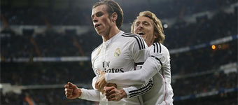 Modric asiste a Bale