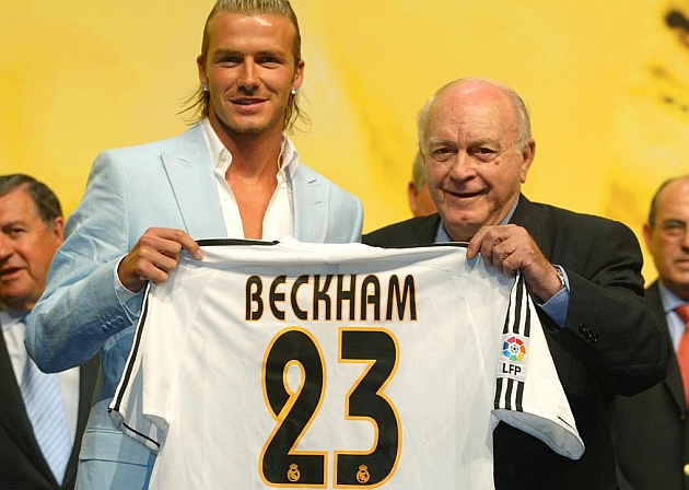 Bartomeu fich a Neymar para que fuera el Beckham del Bara