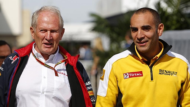 Helmut Marko (Red Bull) y Cyril Abiteboul (Renault) / RV RACING PRESS