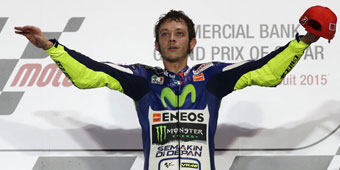 Rossi gana el duelo Yamaha-Ducati