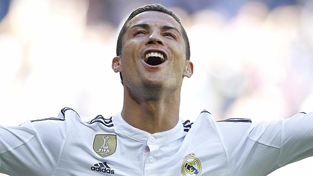 Cristiano Ronaldo, in a different league