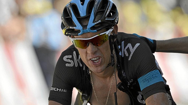 Richie Porte, en el Tour de Francia de 2014. Foto: AFP