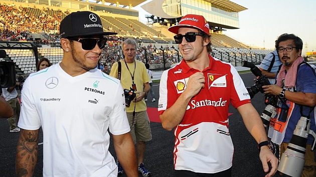 Hamilton: Alonso es uno de los mejores pilotos que la Frmula 1 ha visto nunca