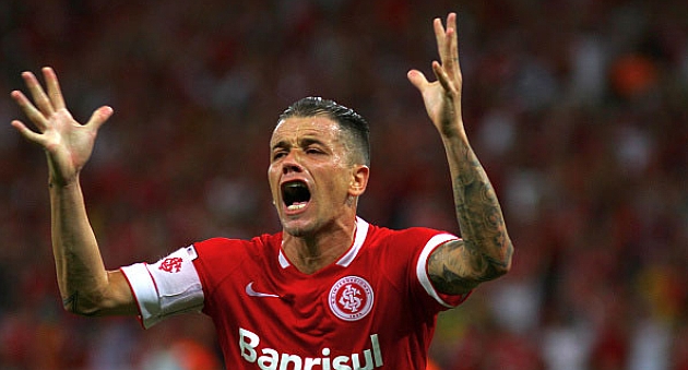 D'Alessandro, en un partido con Inter de Porto Alegre. / FOTO: Getty Images