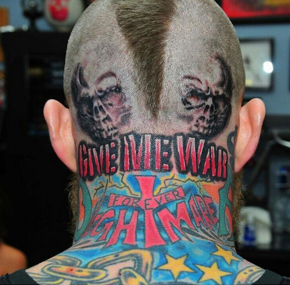 El ltimo y escalofriante tatuaje del 'Hombre Pjaro' de la NBA, un autntico lienzo humano