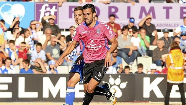 Ricardo Len en un partido frente al Sabadell / JOMA (MARCA)