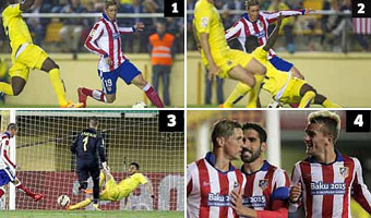 Gol de Torres ante el Villarreal.