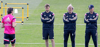 Ancelotti duda con la titularidad de Bale
