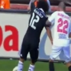 Una frivolidad de Marcelo desemboca en un penalti de Ramos
