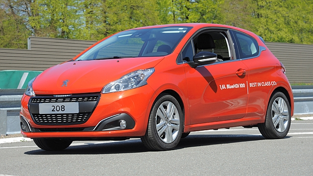 Rcord de consumo: 2,0 litros con un Peugeot 208 BlueHDI