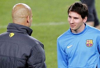 Pep y Messi