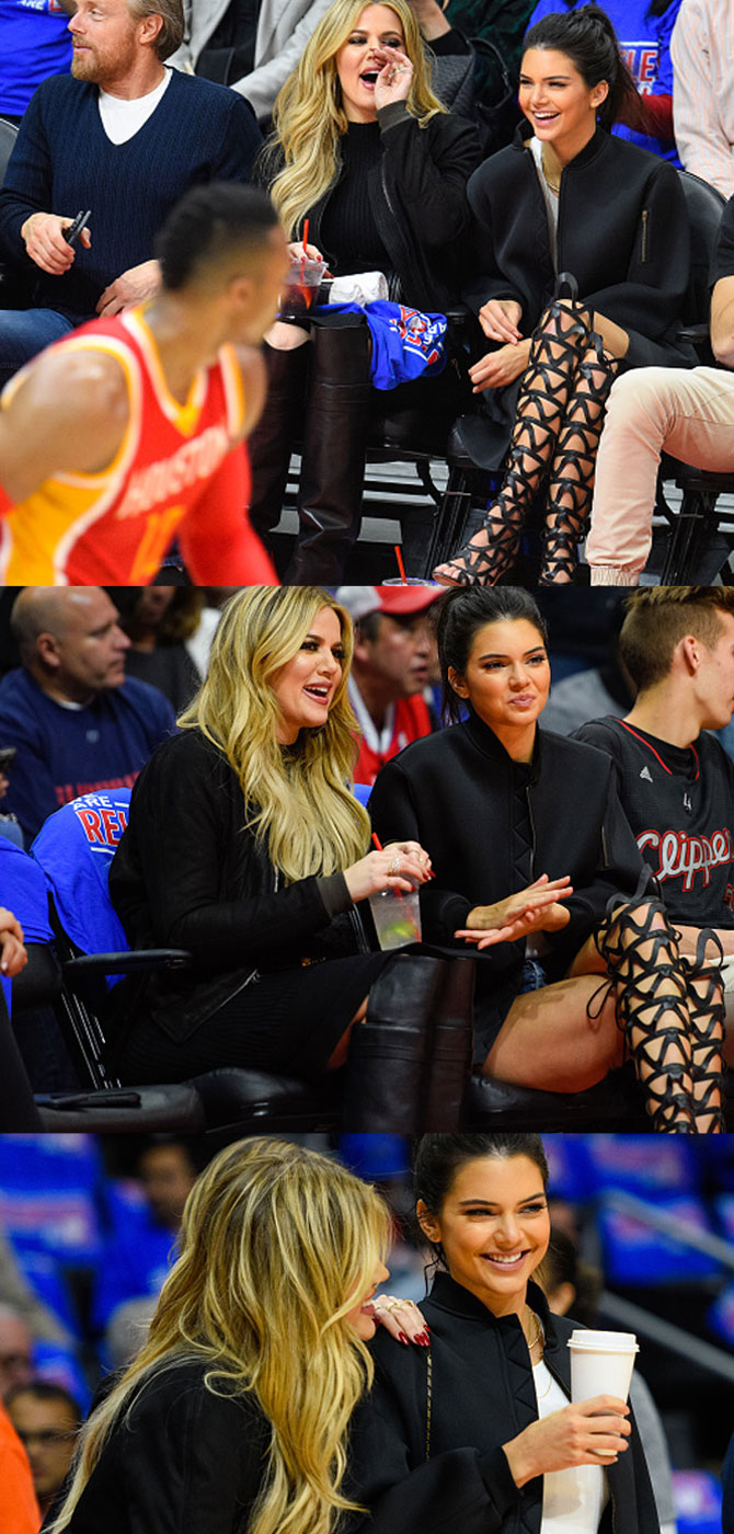 Logran distraer las Kardashian a Superman en pleno partido?