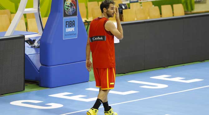 Caldern explica su baja: No es que no quiera ir al Eurobasket, es que no puedo ir