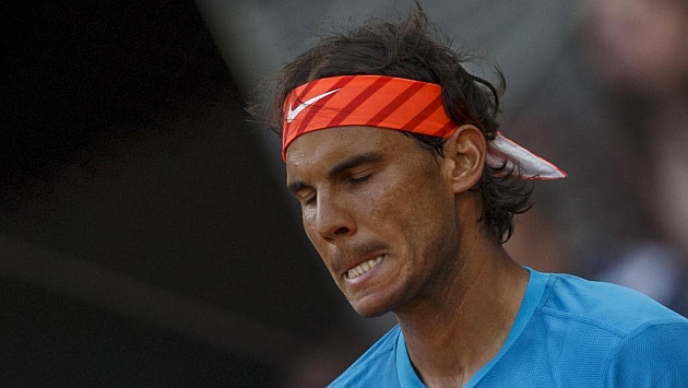 Rafa Nadal, en la final del Masters 1000 de Madrid. Foto: RTRPIX