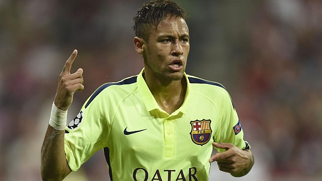Neymar marc por sptimo partido consecutivo