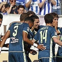 scar Gonzlez marc el mejor gol de la jornada en Segunda