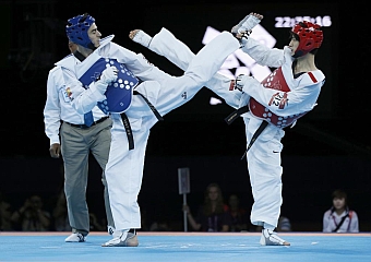 Joel Gonzlez plata en los mundiales de taekwondo