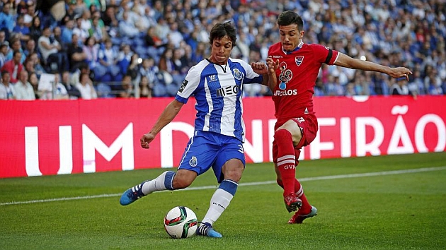 liver Torres, con la camiseta del Oporto. Foto: AFP