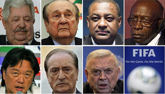 Dos vicepresidentes de la FIFA, entre los acusados