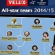 Vctor Toms, Alex y Talant Dujshebaev, en el All-Star 2014/15