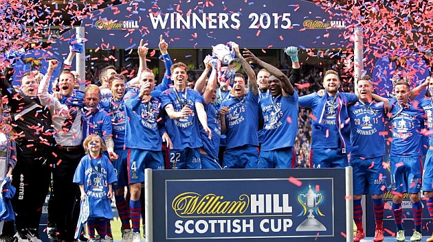 El Inverness hace historia y gana su primera Copa de Escocia