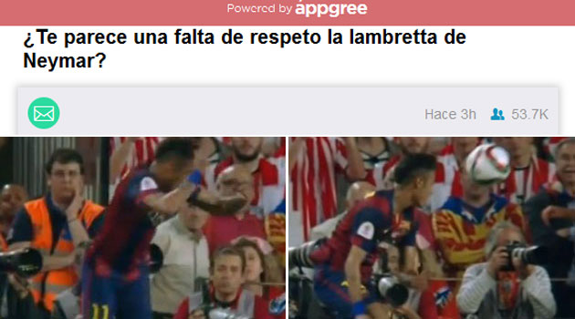 La 'lambretta' de Neymar no es falta de respeto, es la magia del ftbol