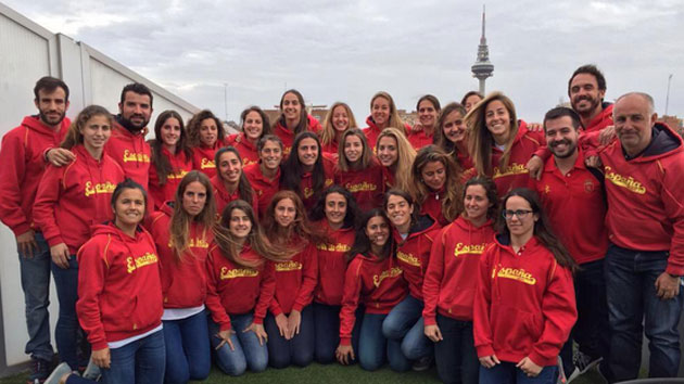 La seleccin espaola femenina de Hockey Hierba / Foto: @Absolutafem