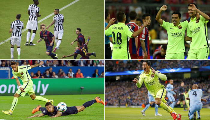 La Champions perfecta del Barcelona