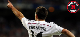 Chicharito: Quiero seguir en el Real Madrid... si me dan minutos