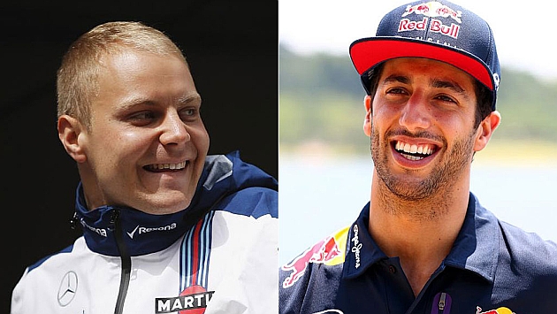 Bottas y Ricciardo son los favoritos de Ferrari para sustituir a Raikkonen