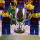 Recrean la final de la Champions con figuras de Lego