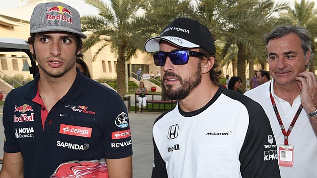 Sainz: Si en 2016 Alonso no tiene un coche ganador ser difcil de aceptar