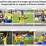 Cul ha sido el mejor gol de Las Palmas?