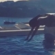 El refrescante salto de Sara Carbonero en una piscina de ensueo