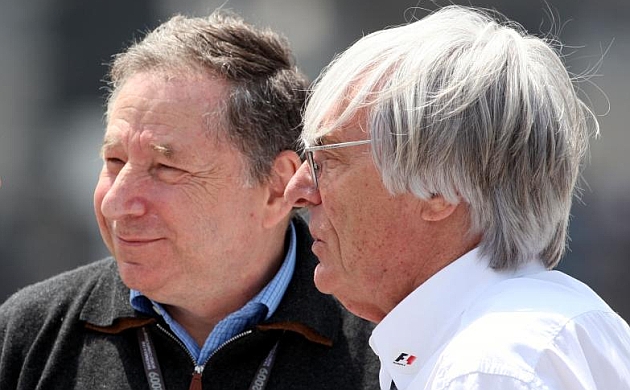 Jean Todt, presidente de la FIA, y Bernie Ecclestone, dueo de la FOM, partidarios de los cambios / RV RACING PRESS