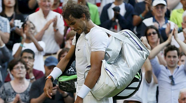 Rafa Nadal se despide de Wimbledon en segunda ronda