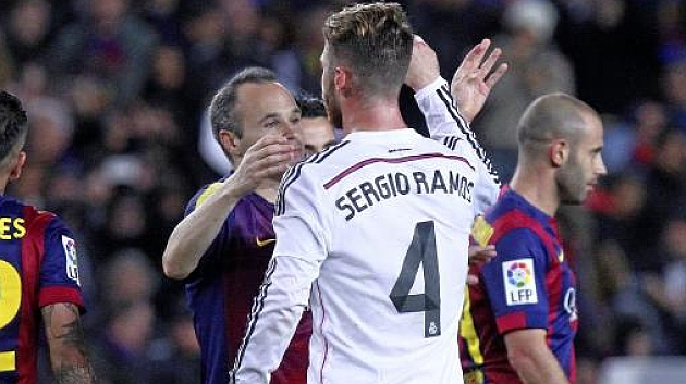 Iniesta: No creo que dejen marchar a Sergio Ramos