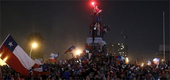 La celebracin del ttulo deja tres muertos en Chile