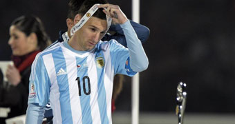 Messi rechaz recoger el premio a MVP de la Copa Amrica