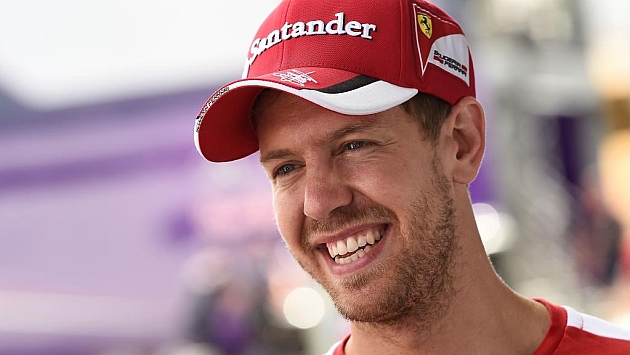 Vettel: Lo siento por la gente que se moj pero la lluvia nos ayud
