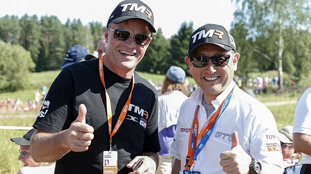 Mkinen, director del equipo Toyota de rallies