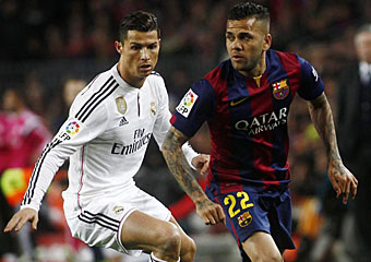 Alves: Cristiano Ronaldo no tiene influencia en el juego del Madrid