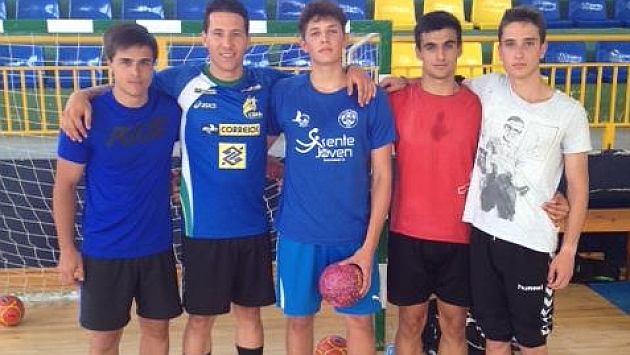 Jugadores en el Campus de Bjar
